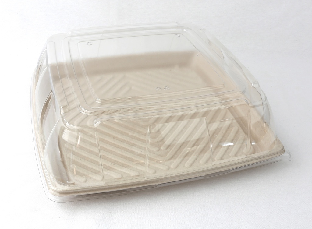 Couvercle rpet domed lid for square platter 27x27cm 25 Pcs