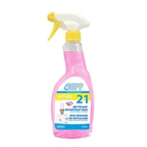 DIPP N° 21 - 500ML SPRAY Nettoyant & Détartrant Inox