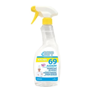 DIPP N°69 - 750ml SPRAY Alcosurf Desinfectant de contact