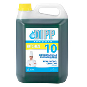 DIPP N° 10 - 5L Liquide Vaisselle Plonge Inodore