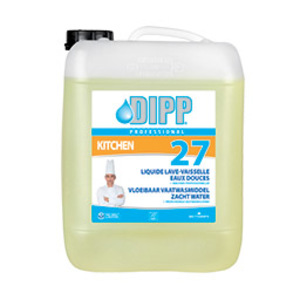 DIPP N° 27 - 10L Liquide Lave-vaisselle Eaux Douces