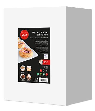 Rouleau papier de cuisson SAGA MULTIBAKE41 BLANC 45cmx200m