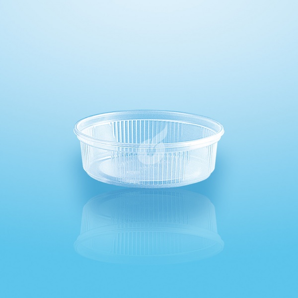 Saladboxx rond 125cc avec couvercle 1000Pcs