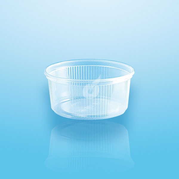 Saladboxx rond 200cc avec couvercle 1000Pcs
