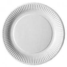 Assiettes Plates Ronde blanche 23cm 5x100Pcs