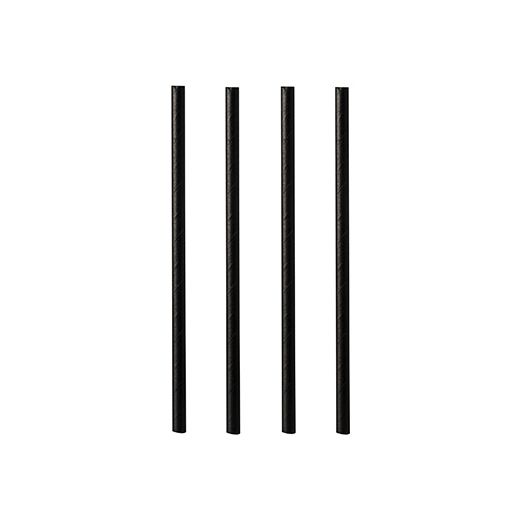 Pailles Noires 8x250mm 20x250Pcs