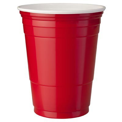 Gobelets Red Cup 0.4L 1000Pcs