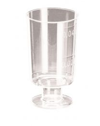 Verres liquer ps avec pied 40cc 20x50Pcs