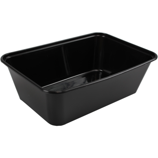 [445771] Ravier PP 750cc Noir 172x120x50mm avec couvercles 500Pcs