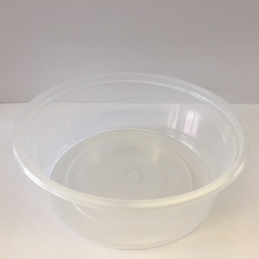 [115402] Ravier PP rond transparent 250cc QC 115x40mm 750Pcs