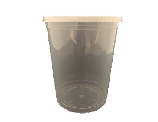 [115138] Ravier PP rond transparent 1000cc QC 115x138mm 250Pcs