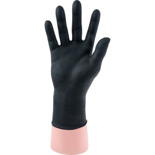 Gants Nitrile Noir 3.5g XL 100Pcs