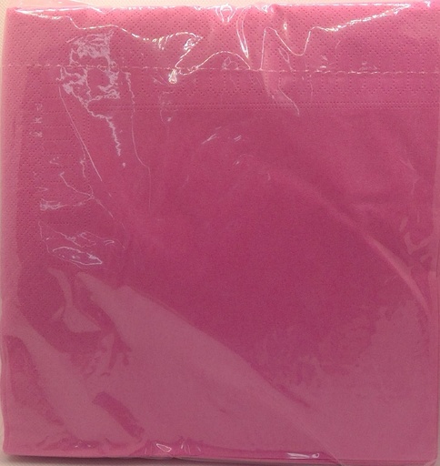 Serviettes 40x40cm Fushia 2Plis V4 20x100Pcs