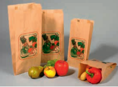 [FRBRL2] Sacs à fruits 2 kg, 17x(2x5,2)x38/40 cm 1000 Pcs