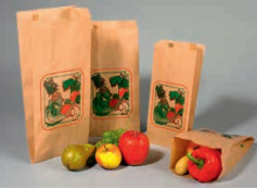 Sacs à fruits 2kg 17x(2x5,2)x38/40cm 1000Pcs