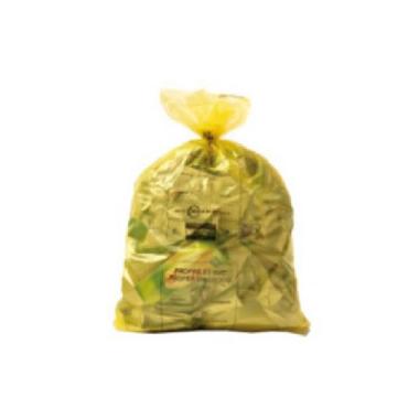 Sacs Poubelles Jaune bxl 30L 25x15Pcs