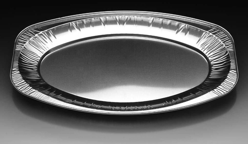Plateaux Aluminium Oval 43-45cm 100Pcs