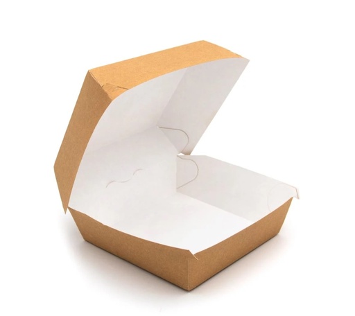 [113082-HAR] Hamburger Box AP6 XXL-kraft 145x145x100mm 4x75Pcs