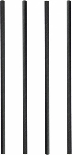 [209029-HAR] Pailles Noire 6x250mm 20x250Pcs