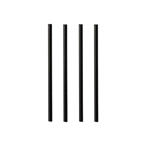 [209026-HAR] Pailles Noires 8x250mm 20x250Pcs