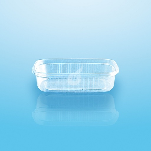 [0472-0464-IS] Saladboxx rectangulaire 125cc 108x81x27mm avec couvercles 1000Pcs