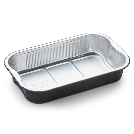 [SP00055-AC] Ravier Aluminium noire 265x162x47mm 1400ml 300Pcs