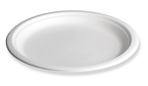 [PUL2002N-SAB] Assiettes plates blanche Ø23cm 10x50Pcs