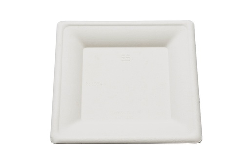 [PUL2025-SAB] Assiettes Blanches carrées 20x20cm 20x50Pcs