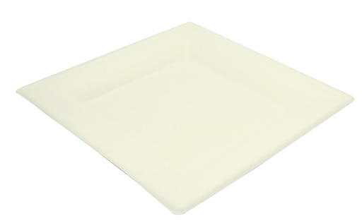 [PUL2023N-SAB] Assiettes Blanches carrées 26x26cm 8x40Pcs